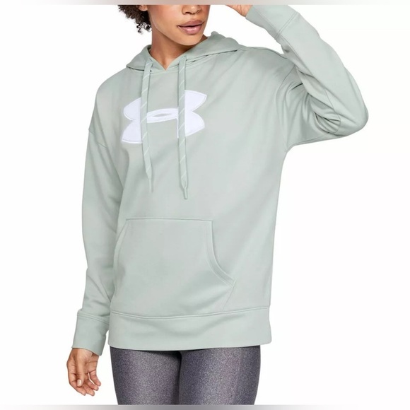 Women’s Under Armour Green Synthetic Fleece - Picture 1 of 5